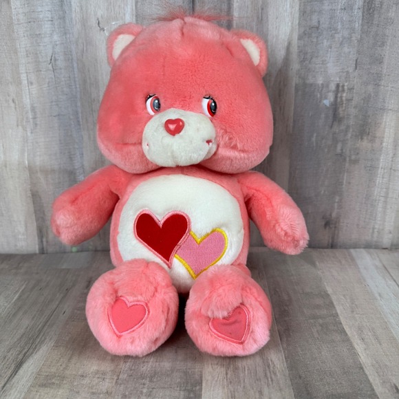 Vintage 2003 Love a Lot Care Bear Sings 13" Works‎ Tested - Picture 1 of 4